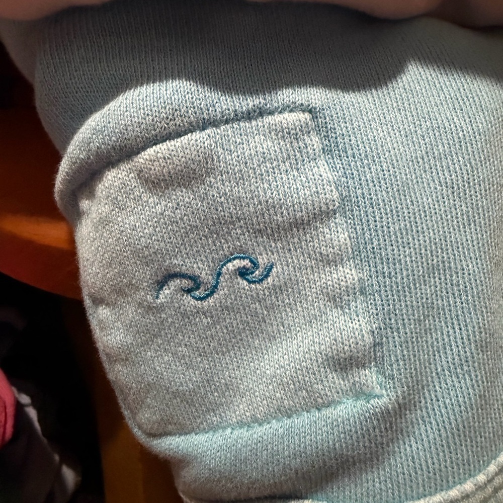 Aerie Light Blue Oversized Sweatshirt - Picture 7 of 7